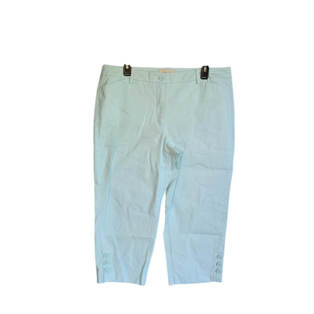 EUC Aqua Talbots Capri Pants